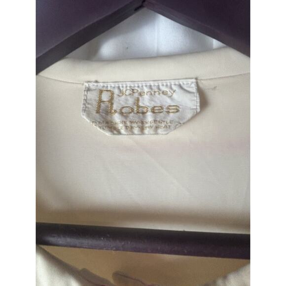 JCPenney Floral Boho Vintage Button Front Nightgown Button Front Knee Length L - Picture 6 of 8